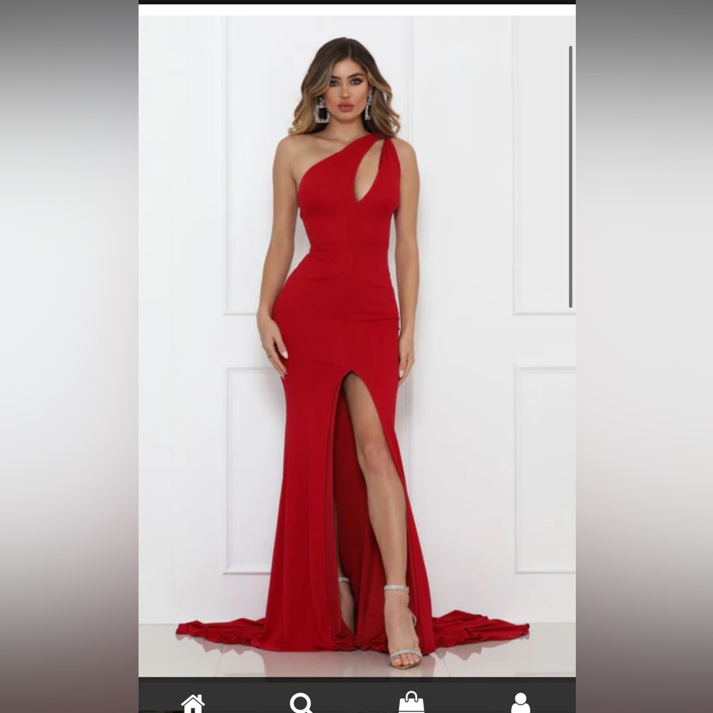 Abyss by Abby Leela red gown xs